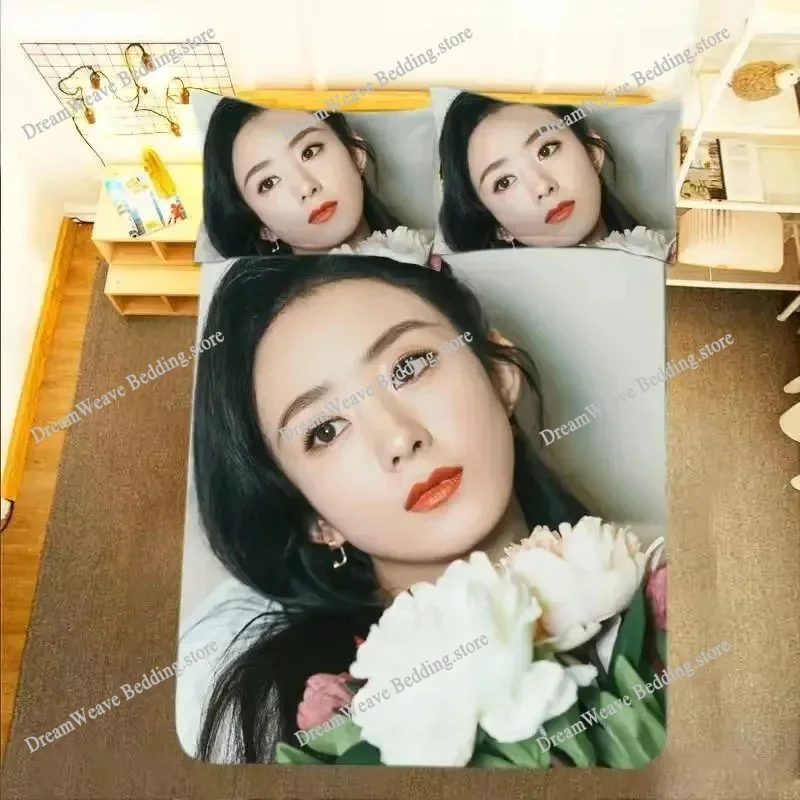 Luxury Lifestyle Photos - Zhao Liying HD 포스터 베개 커버