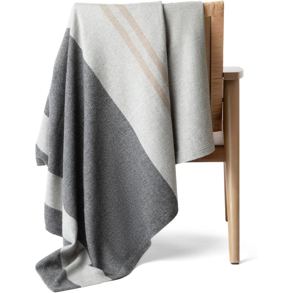 Cashmere Throw Blanket - 100% 순수 캐시미어 담요, 소파, 침대용,