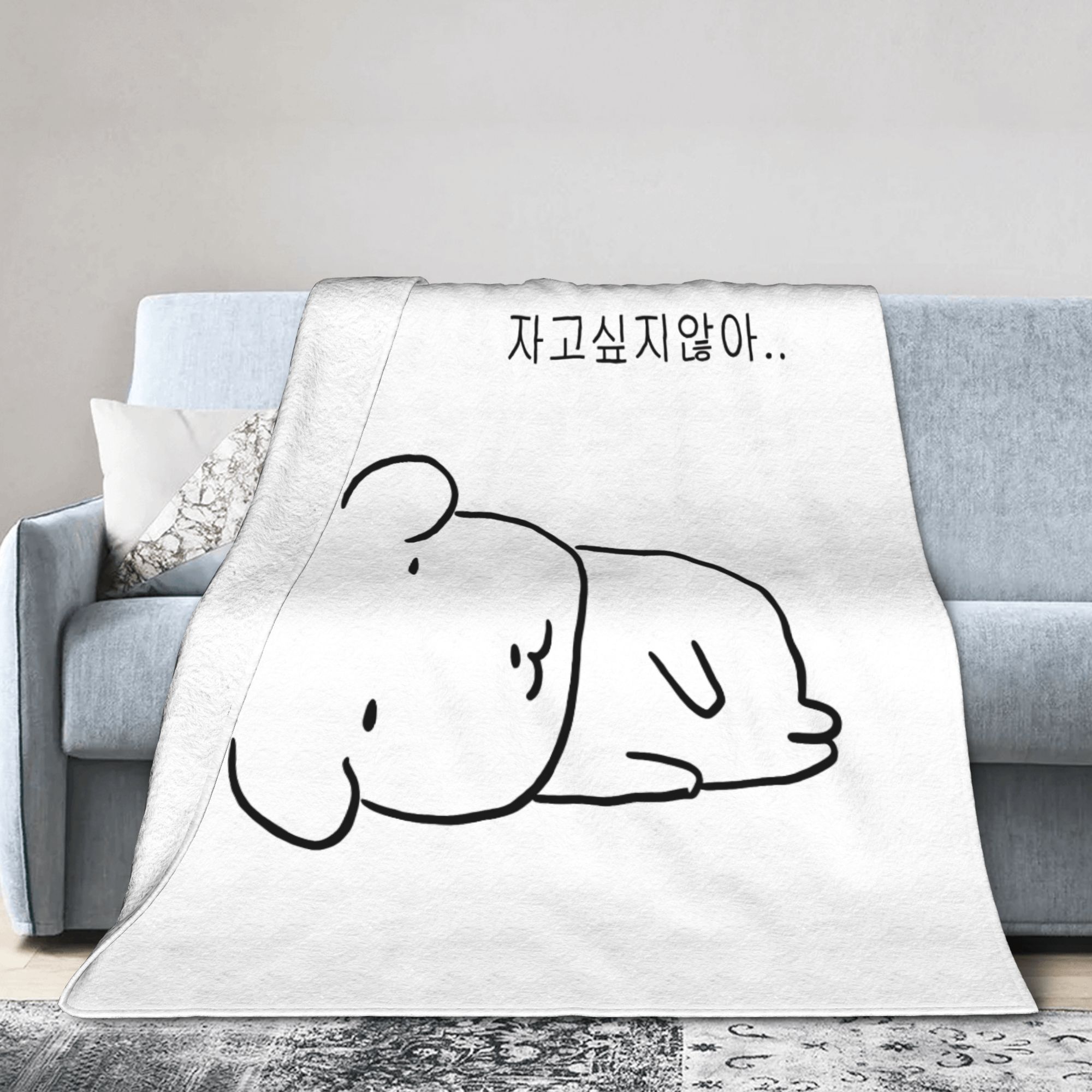 귀여운 GANADI 부드러운 담요 미적 여행용 자동차  - Cashmere Throw Blanket 리뷰 및 가격