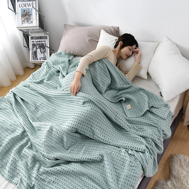 프리미엄 순면 와플 직조 보온 담요, 부드럽고 편안한  - Cashmere Throw Blanket 리뷰 및 가격