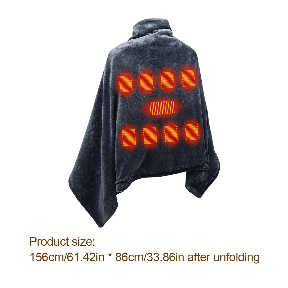 웨어러블 전기 담요 숄 3단계 온열 담요 5v USB  - Cashmere Throw Blanket 리뷰 및 가격