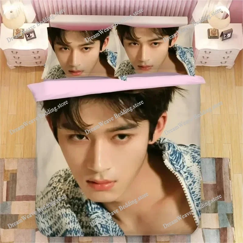 Wang Xingyue HD 포스터 베개 커버 + 이불 - Luxury Lifestyle Photos 리뷰 및 가격